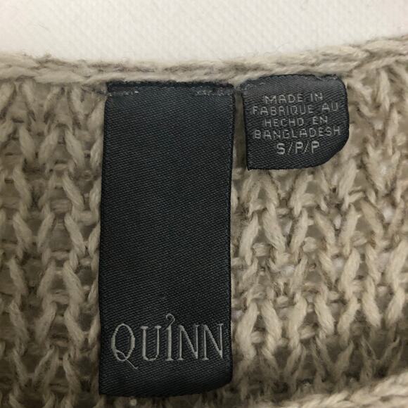 Quinn Open Knit Pullover Crop Sweater - Picture 2 of 11